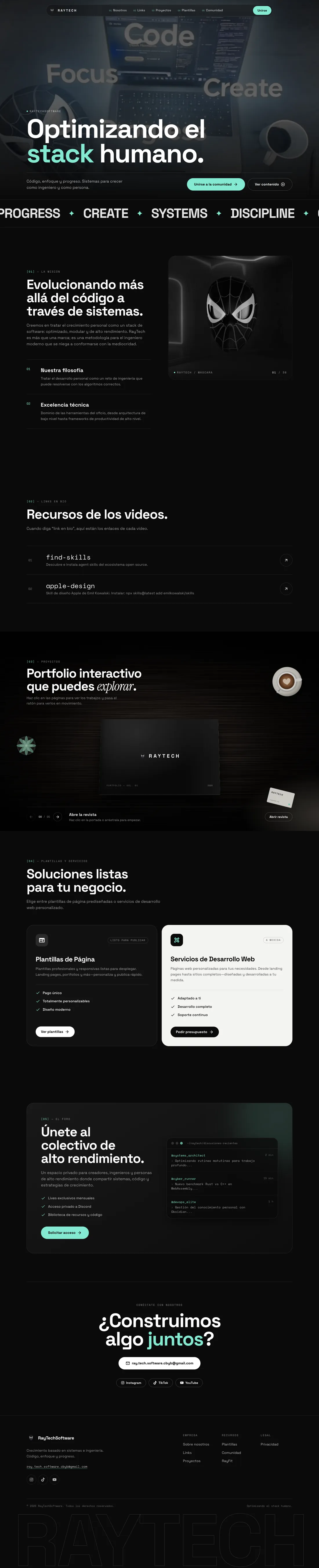 Captura de RayTech
