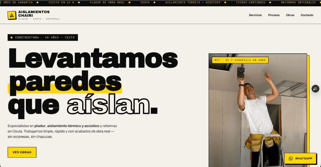 Vista previa de Aislamientos Chairi